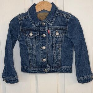 Levi's Kids Dark Blue Denim Jacket 2T